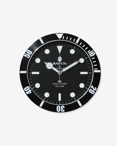 BAPE X TABLE CLOCK BLACK