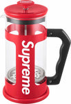 SUPREME BIALETTI 8-CUP FRENCH PRESS RED
