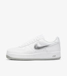 NIKE AIR FORCE 1 '07 LOW COLOR OF THE MONTH WHITE METALLIC SILVER DZ6755100