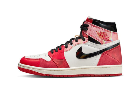 JORDAN 1 HIGH OG SPIDER-MAN ACROSS THE SPIDER-VERSE DV1748601 SIZE 7.5, 8, 8.5, 9.5, 10, 10.5, 13