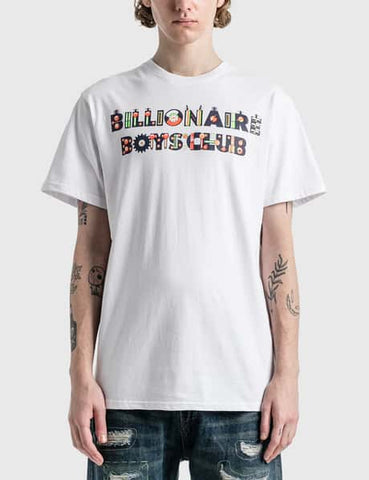 BILLIONAIRE BOYS CLUB BB MECHANICS SS TEE WHITE