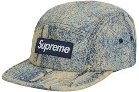 SURPEME DENIM CAMP CAP SNAKE