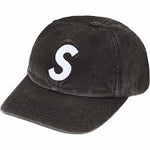 SUPREME PIGMENT PRINT S LOGO 6 PANEL BLACK SS25