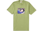 SUPREME SNOW WHITE TEE MOSS