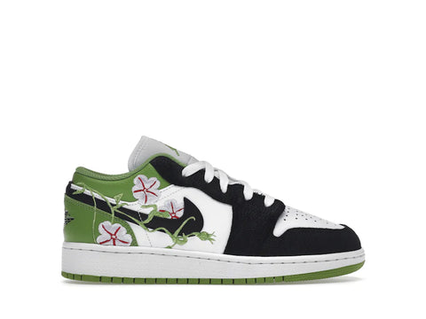 JORDAN 1 LOW SE FLORAL VINES (GS) DQ8389100 SIZE 5Y