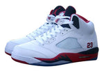 JORDAN 5 RETRO FIRE RED BLACK TONGUE (2013) 136027120 SIZE 9