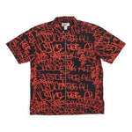SUPREME COMME DES GARCONS SHIRT GRAPHIC S/S SHIRT BLACK FW18 SIZE XL
