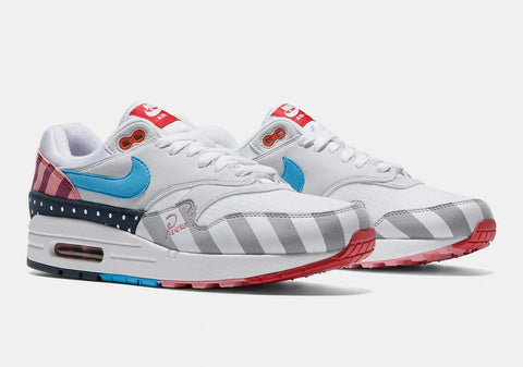 NIKE AIR MAX 1 PARRA (2018) AT3057100 SIZE 10.5