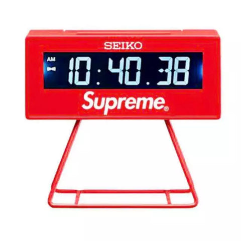 SUPREME SEIKO MARATHON CLOCK RED
