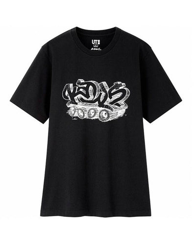 KAWS X UNIQLO TANK TEE BLACK (PRE-OWNED) SIZE M
