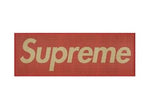 SUPREME WOVEN STRAW MAT RED