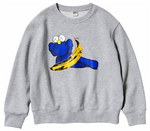 KAWS X UNIQLO WARHOL GRAPHIC SWEATSHIRT GRAY