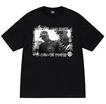 STUSSY GANG STARR TAKE IT PERSONAL TEE BLACK SIZE L