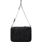 SUPREME THE NORTH FACE SUEDE SHOULDER BAG BLACK