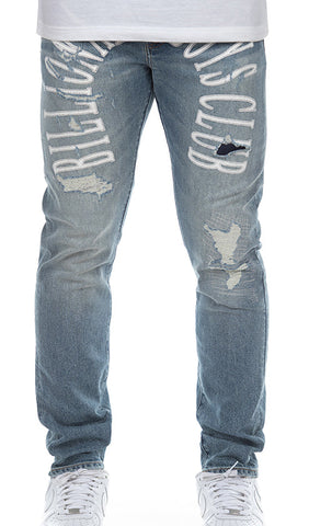 BILLIONAIRE BOYS CLUB BB TREK JEAN (SLIM FIT) INFINITY SIZE 30, 32, 34, 36