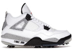 JORDAN 4 RETRO GOLF WHITE CEMENT CU9981100 SIZE 13