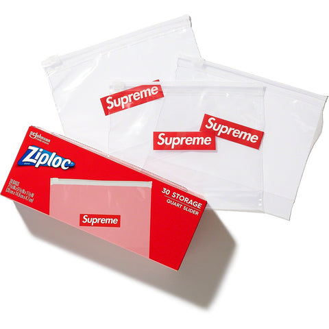 SUPREME ZIPLOC BAGS (BOX OF 30) SS20