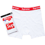 SUPREME HANES BOXER (4 PACK) BRIEFS WHITE SIZE S, M, L, XL