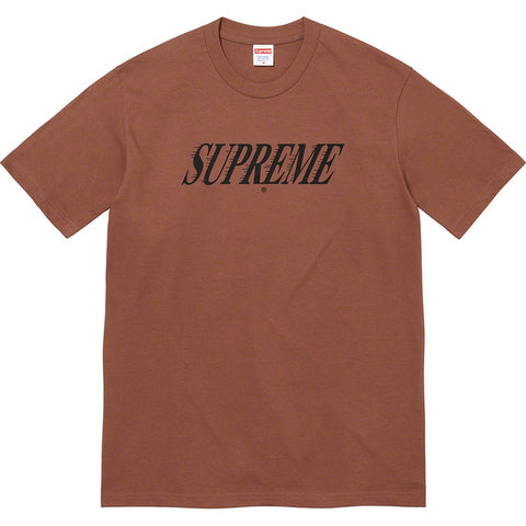 SUPREME SLAP SHOT TEE BROWN FW22 SIZE L, XL