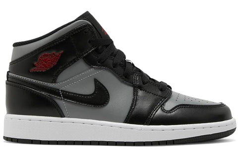 JORDAN 1 MID SHADOW RED (GS) 554725096