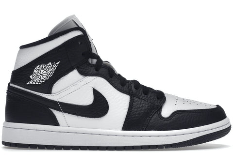 JORDAN 1 MID SPLIT BLACK WHITE (W) DR0501101 SIZE 8.5W