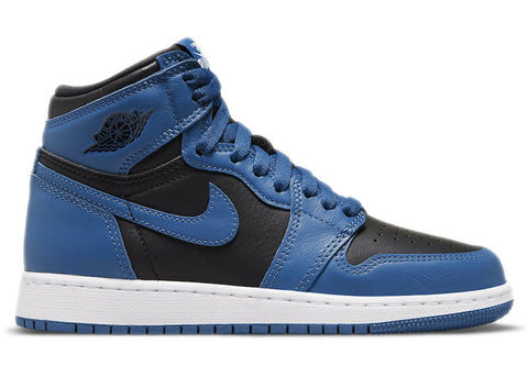 JORDAN 1 RETRO HIGH OG DARK MARINA BLUE (GS) 575441404 SIZE 4.5Y, 5Y