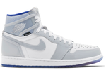 JORDAN 1 RETRO HIGH ZOOM WHITE RACER BLUE CK6637104 SIZE 11.5, 12