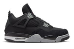 JORDAN 4 RETRO BLACK CANVAS (GS) DV0553006 SIZE 4Y, 6Y