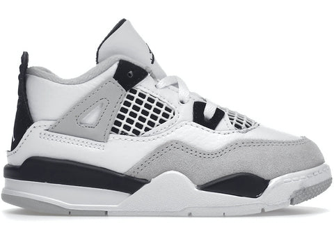 JORDAN 4 RETRO MILITARY BLACK (PS) BQ7669111
