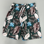 Original Grail Floral Shorts Blue Forrest