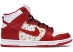 NIKE SB DUNK HIGH PRO SB SUPREME RED STARS (PRE-OWNED) 307385161 SIZE 10