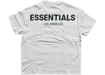 FEAR OF GOD ESSENTIALS LOS ANGELES 3M BOXY T-SHIRT GREY SIZE L