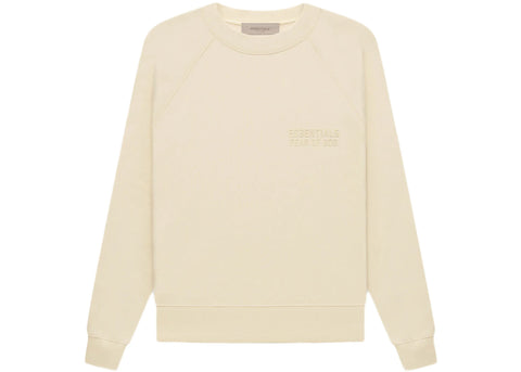 FEAR OF GOD ESSENTIALS CREWNECK EGG SHELL