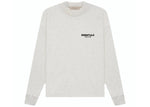 FEAR OF GOD ESSENTIALS L/S T-SHIRT (SS22) LIGHT OATMEAL