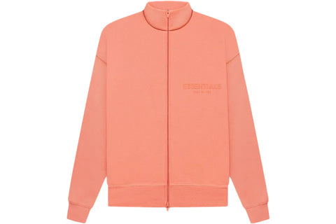 FEAR OF GOD ESSENTIALS WOMEN'S FULL-ZIP JACKET CORAL