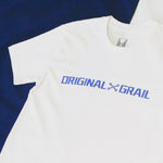 Original Grail 3rd Anniversary Sport Blue Logo Tee
