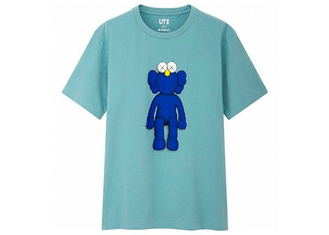 UNIQLO X KAWS BLUE BFF TEE GREEN (JAPANESE SIZING)