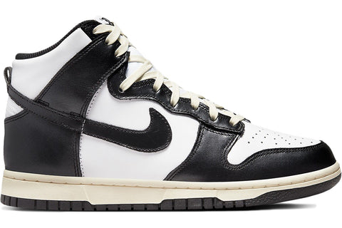 NIKE DUNK HIGH VINTAGE BLACK (W) DQ8581100 SIZE 6.5W