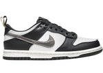 NIKE DUNK LOW BLACK WHITE METALLIC (GS) DH9764001