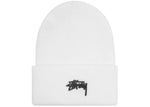 NIKE X STUSSY CUFF BEANIE WHITE