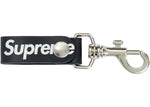 SUPREME LEATHER KEY LOOP BLACK SS21