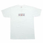 SUPREME UNION JACK BOX LOGO TEE WHITE FW11 (PRE-OWNED) SIZE M