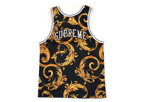 SUPREME NIKE BASKETBALL JERSEY BLACK (PRE-OWNED) SIZE M