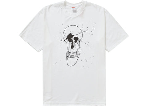 SUPREME RALPH STEADMAN SKULL TEE WHITE SS22 SIZE M, L