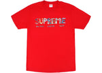 SUPREME ROCKS TEE RED SIZE S, L