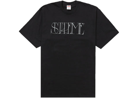 SUPREME TRADEMARK TEE BLACK FW22 SIZE S, M, L, XL, XXL