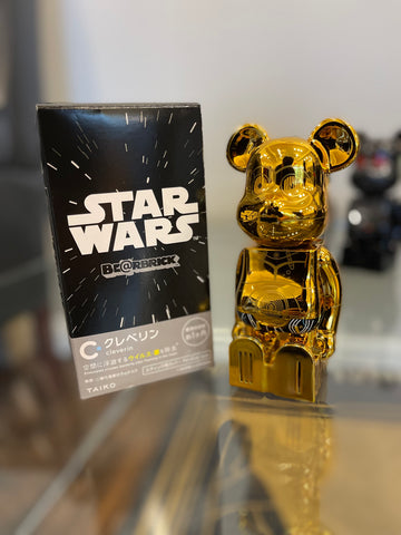 BEARBRICK X CLEVERIN STAR WARS C-3PO AIR FRESHENER (DEODORIZER NOT INCLUDED)