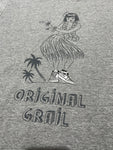 Original Grail Hula Girl Sneakerhead Tee Light Smoke Grey