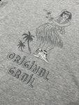 Original Grail Hula Girl Sneakerhead Tee Light Smoke Grey