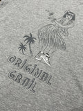 Original Grail Hula Girl Sneakerhead Tee Light Smoke Grey